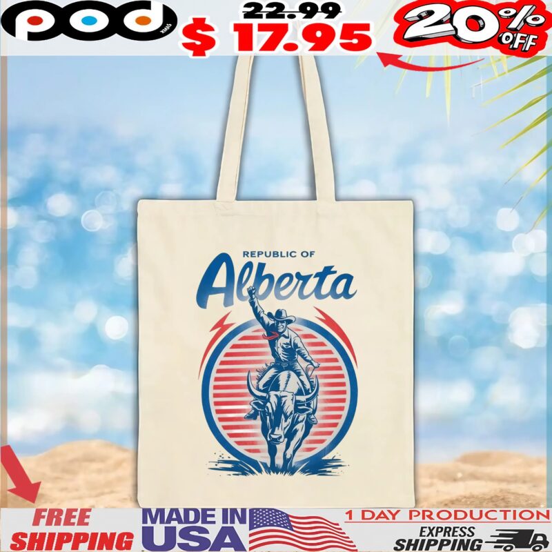 Rider Of The Republic Of Alberta T Shirt
