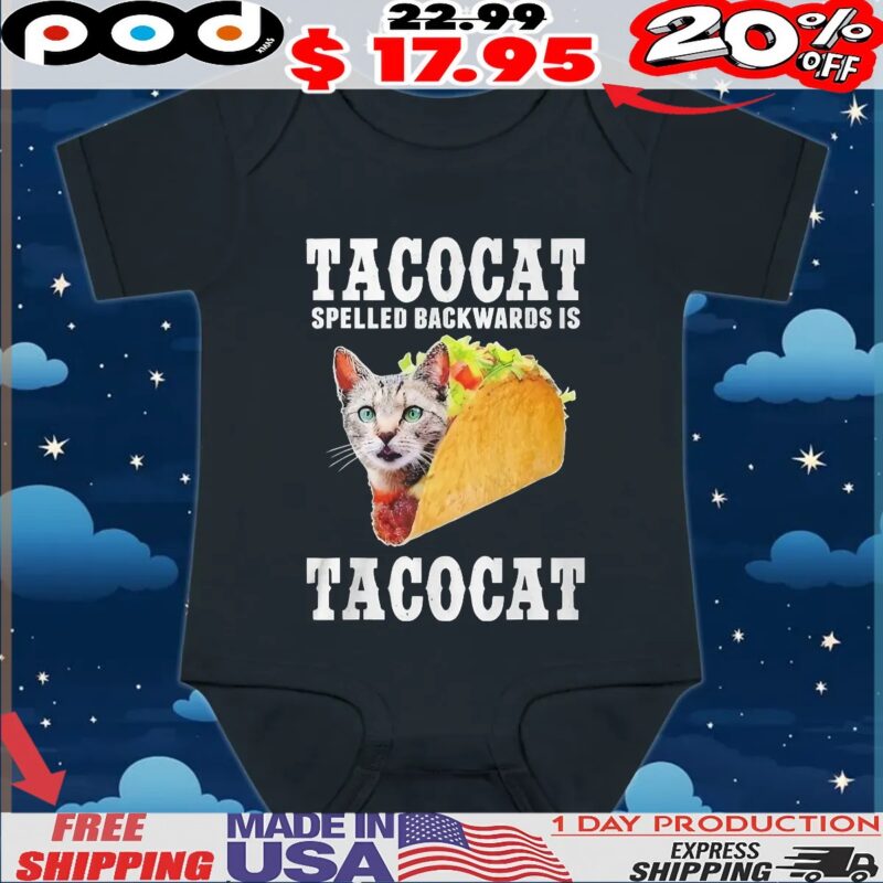 Joe Burrow Wearing Tacocat Spelled Backwards Is Tacocat T Shirt