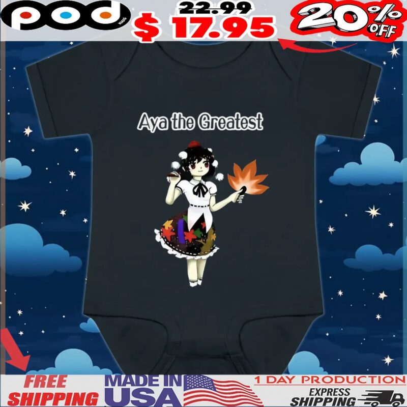 Hideo Kojima Wearing Aya The Greatest Aya Shameimaru Touhou Project T Shirt
