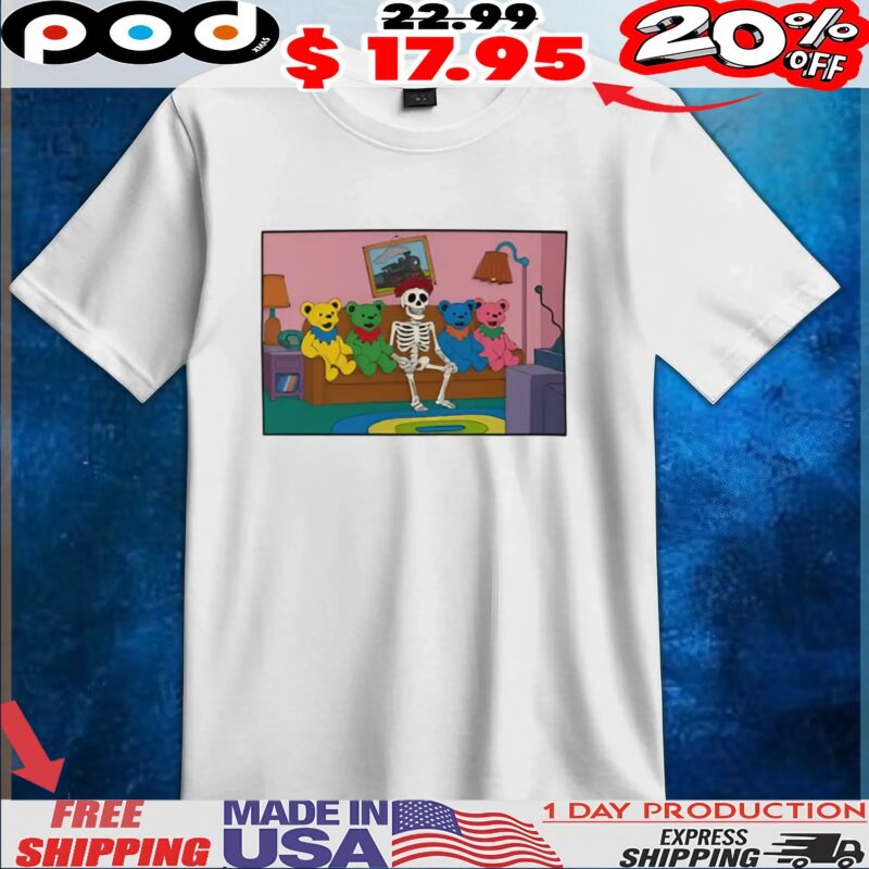 Couch Tour '25 Living Room Skeleton T Shirt