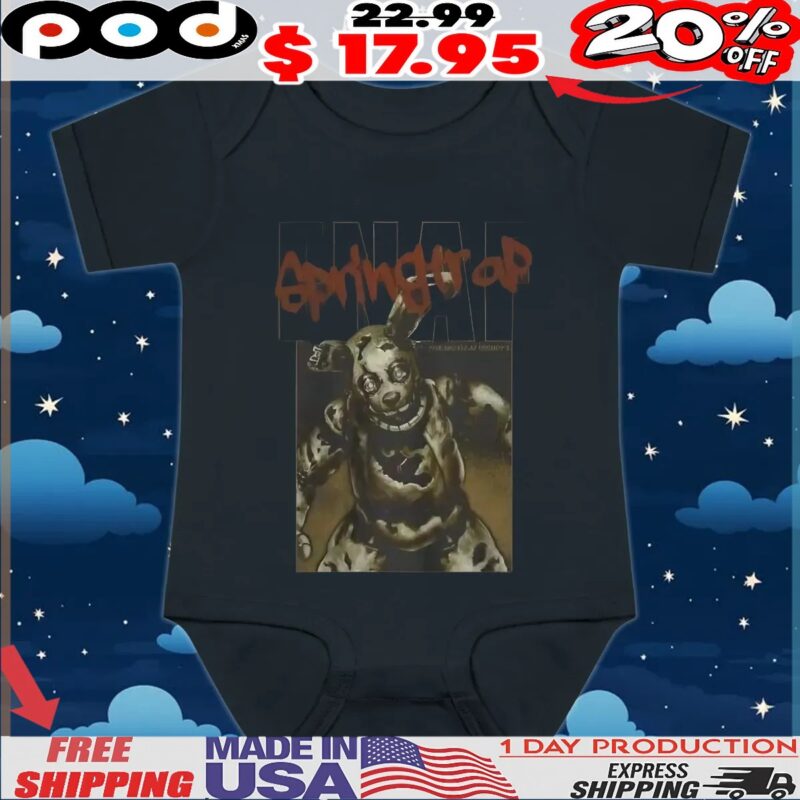 Five Nights at Freddy’s Springtrap Freddy Horror T Shirt