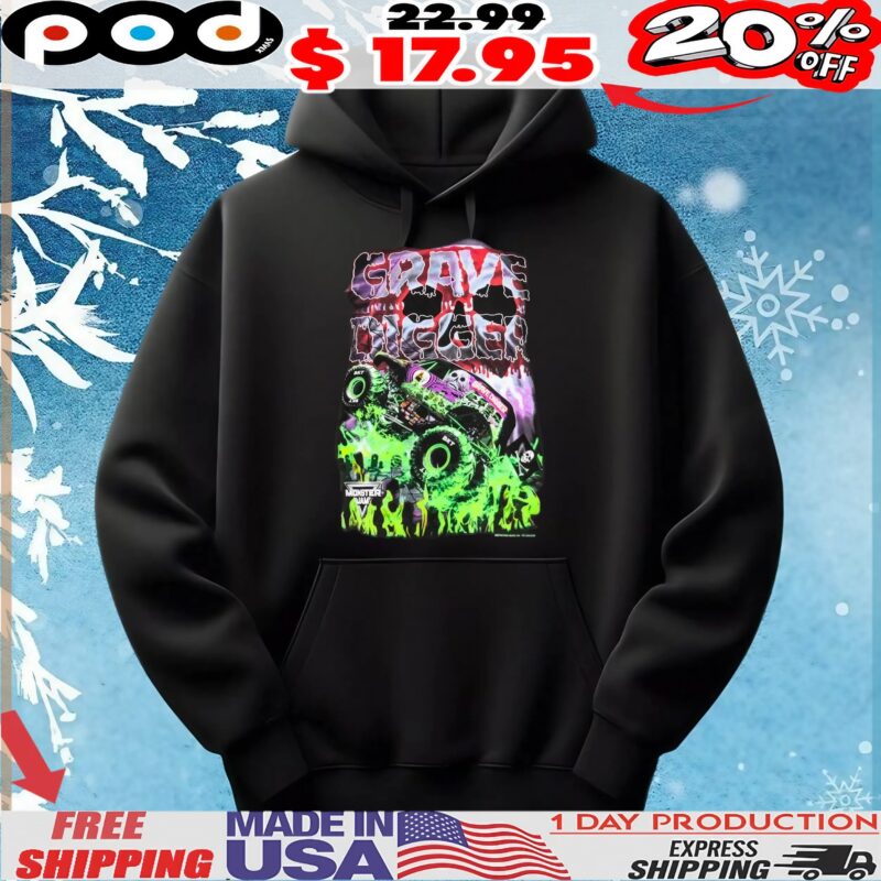 Grave Digger Ghost Eyes T Shirt