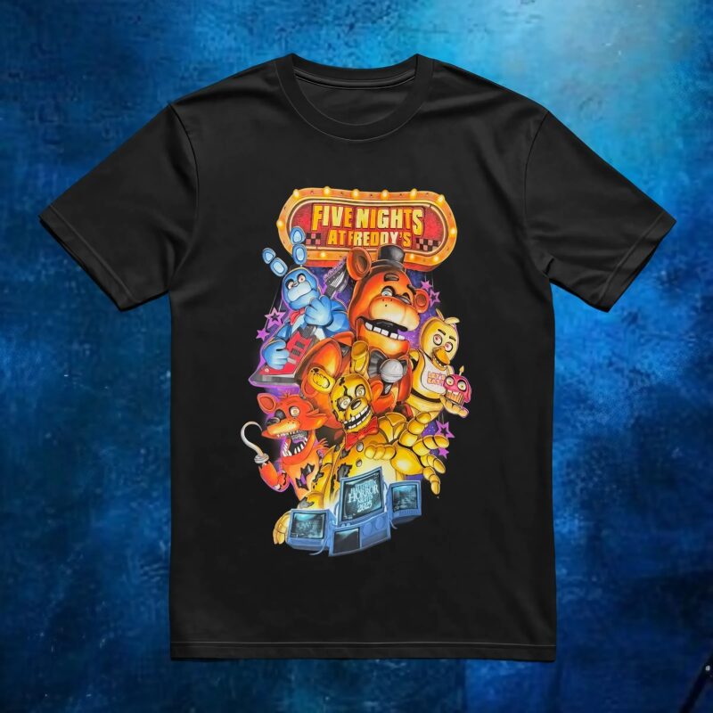 Universal Halloween Horror Nights HHN FNAF Five Nights at Freddy's 2025 T Shirt