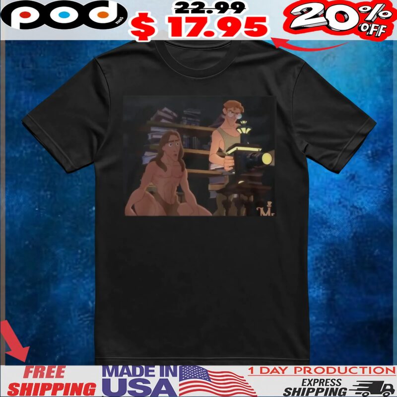 Tarzan And Milo Gay T Shirt