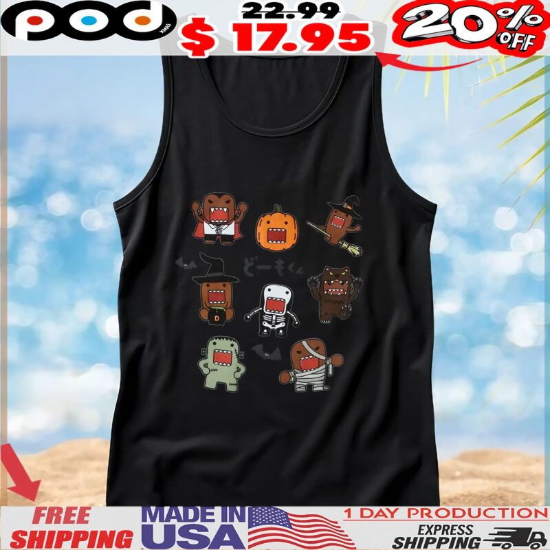 Domo Halloween Costumes collage T Shirt