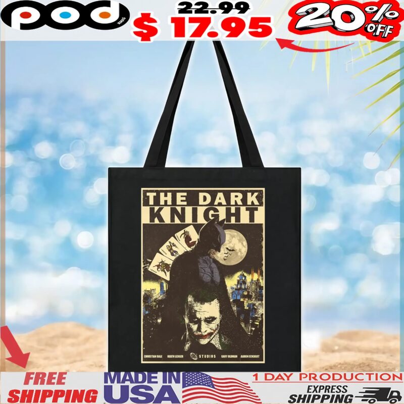 The Dark Knight Batman And Joker Poster T Shirt