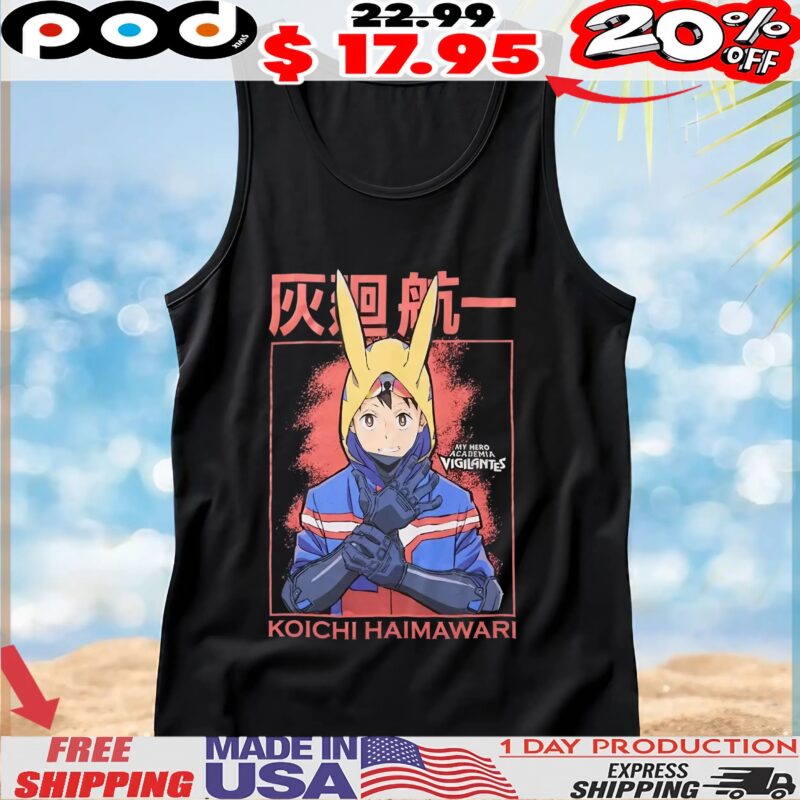 Koichi Haimawari My Hero Academia Vigilantes Haimawari Portrait T Shirt