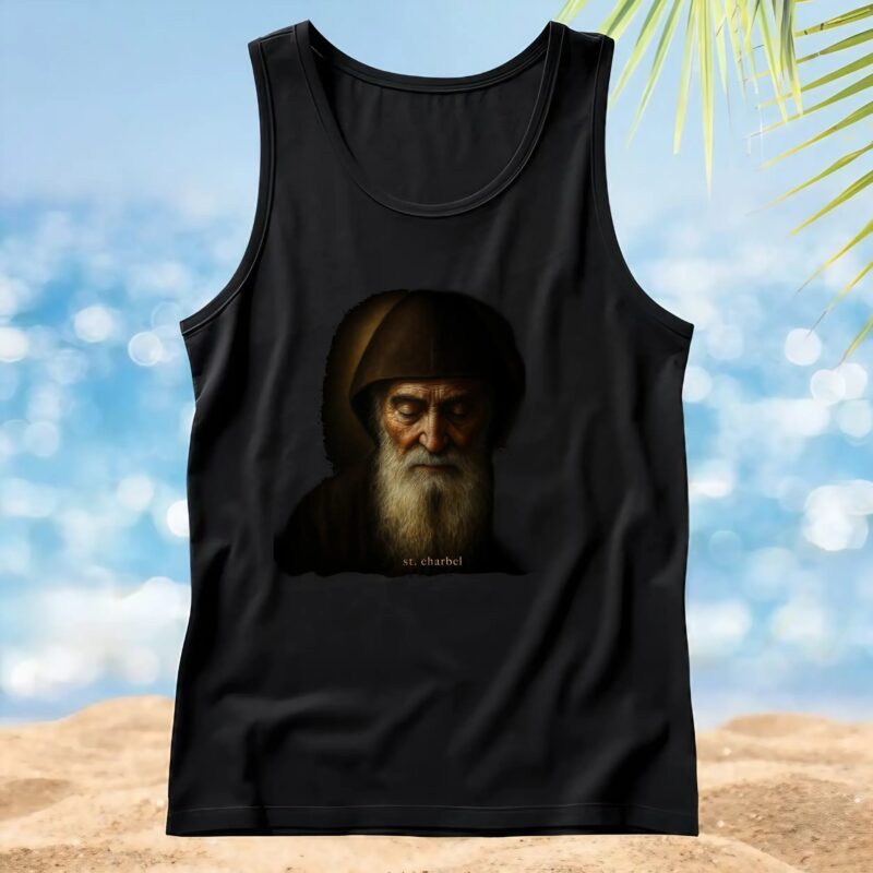 St Charbel Vintage T Shirt