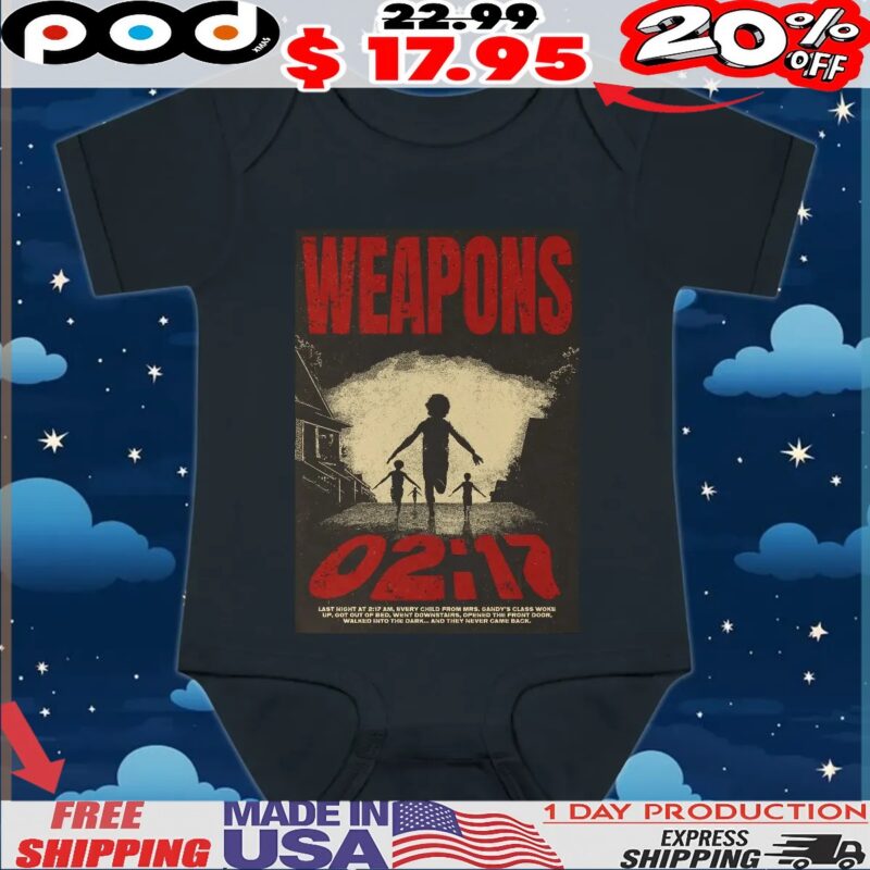 Weapons 02 17 Last Night At 2 17 Am, Every Child From Mrs Gandy's Class Woke T Shirt