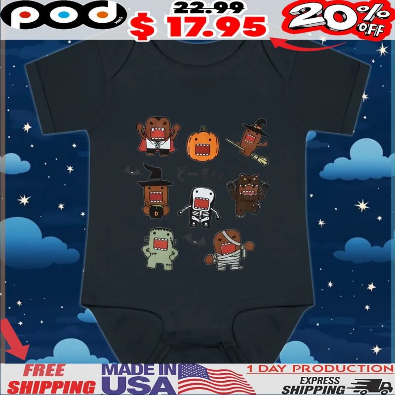 Domo Halloween Costumes collage T Shirt