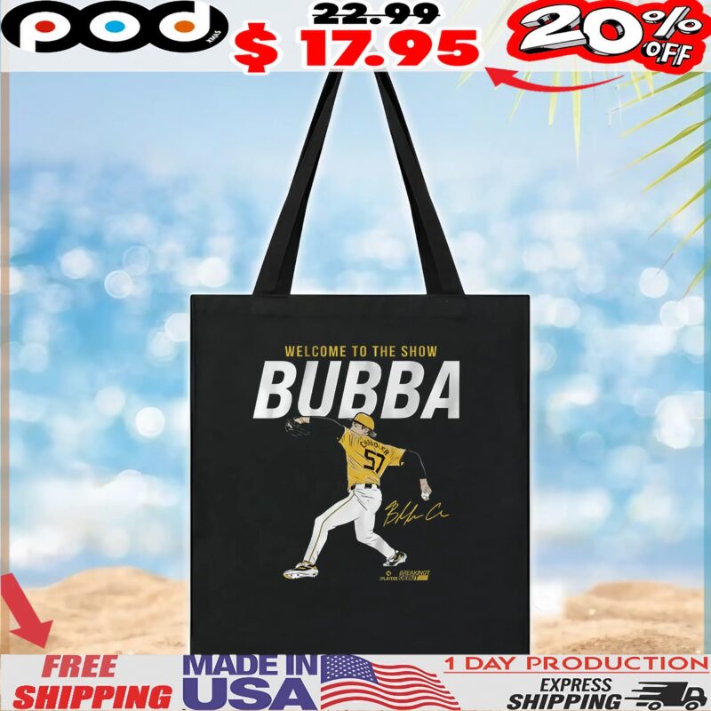 Bubba Chandler Welcome To The Show Signature T Shirt