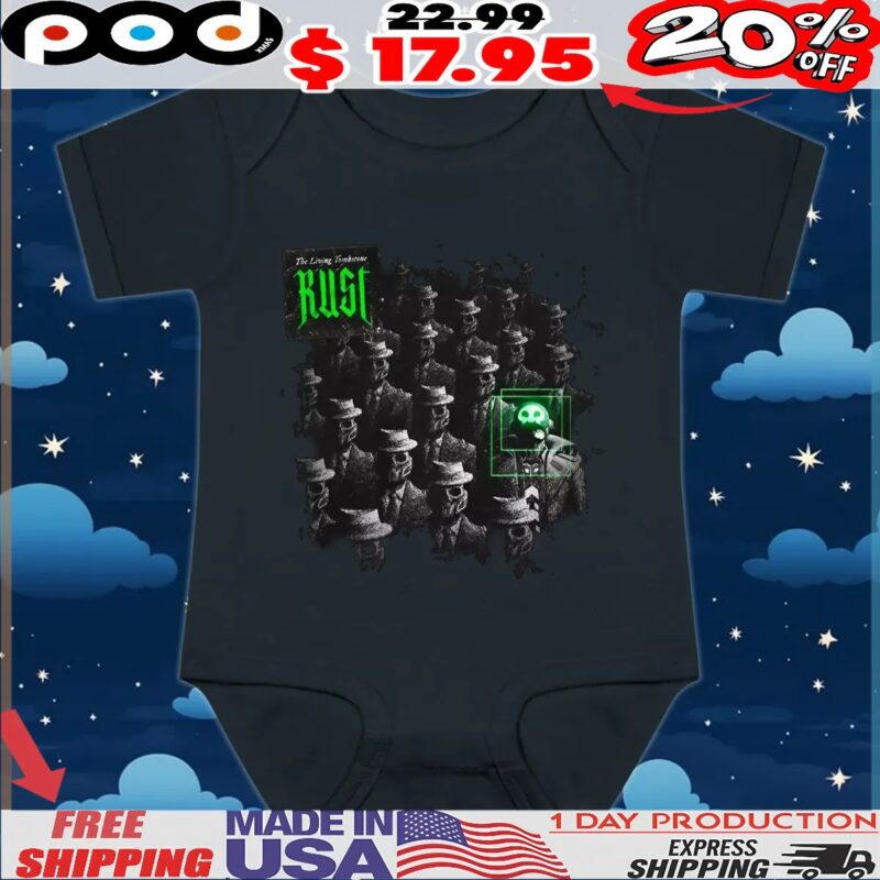 The Living Tombstone Rust Album Cover T Shirt