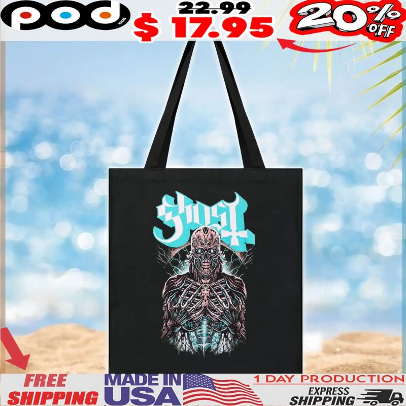 Ghost Skeleton Cyborg Horror T Shirt