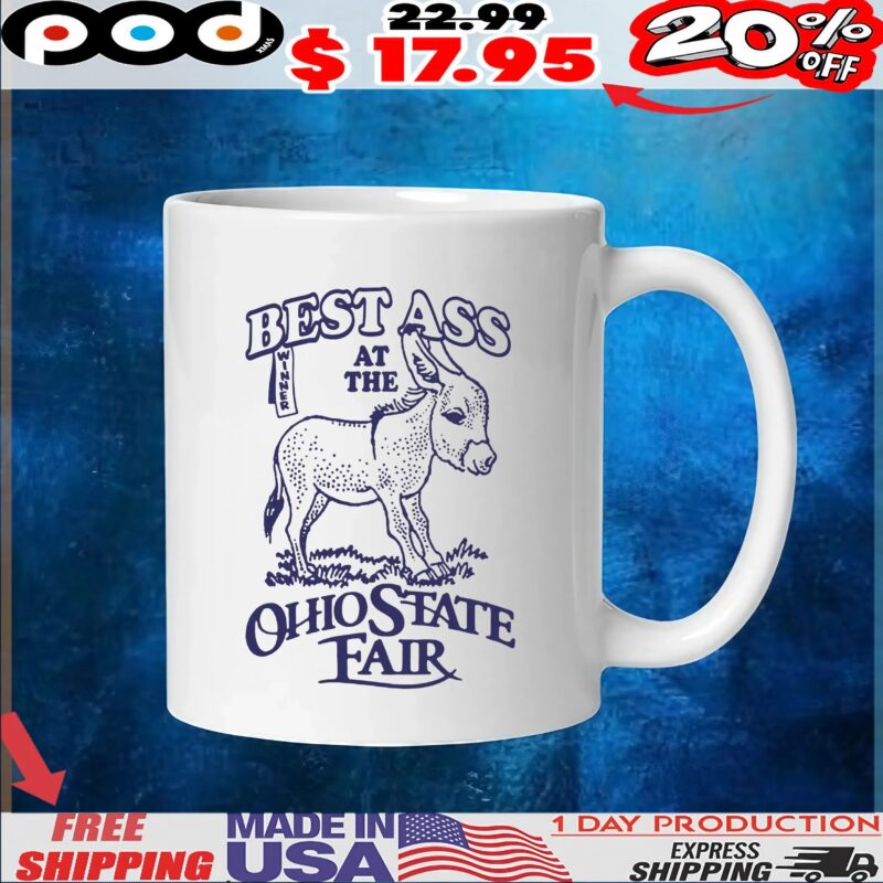 Donkey Best Ass At The Ohio State Fair T Shirt