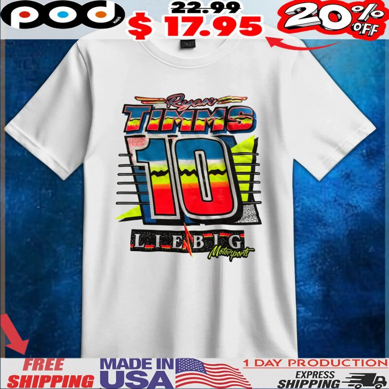 Ryan Timms LIEBIG Motorsports Sprint Car T Shirt