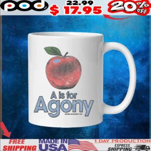 A Is For Agony Apple Vintage Style T Shirt