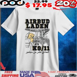 Airbud Laden k9 11 Dog T Shirt