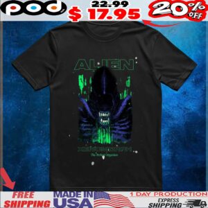 Alien Xenomorph Horror Graphic Unisex T Shirt