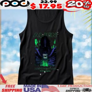 Alien Xenomorph Horror Graphic Unisex T Shirt