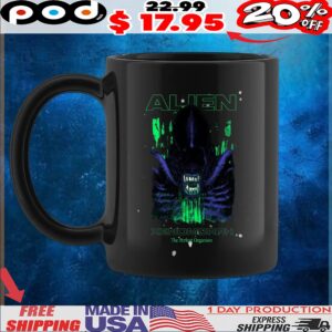 Alien Xenomorph Horror Graphic Unisex T Shirt