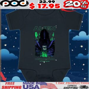 Alien Xenomorph Horror Graphic Unisex T Shirt