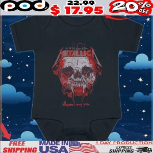 And the Earth bears My Throne Metallica And the Earth bears My Throne Skull T Shirt
