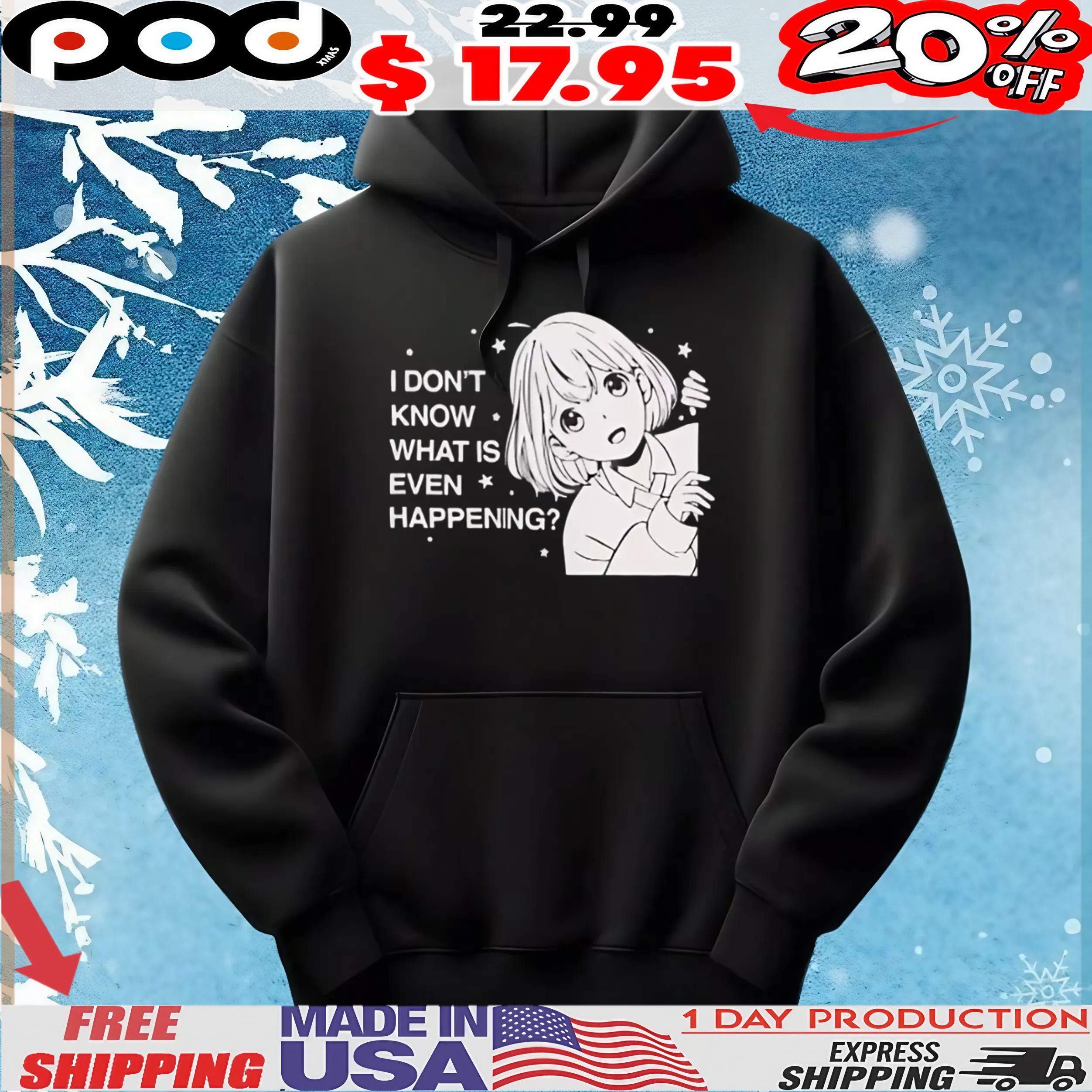 Anime Don't Know What's Happening T Shirt