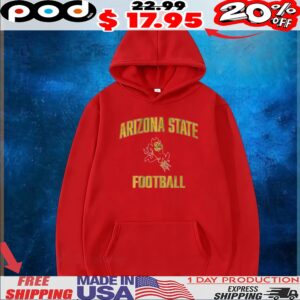 Arizona State Football Sparky Logo T Shirt