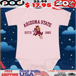 Arizona State Sun Devils Established 1885 T Shirt