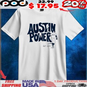Austin Wells Austin Power Signature T Shirt