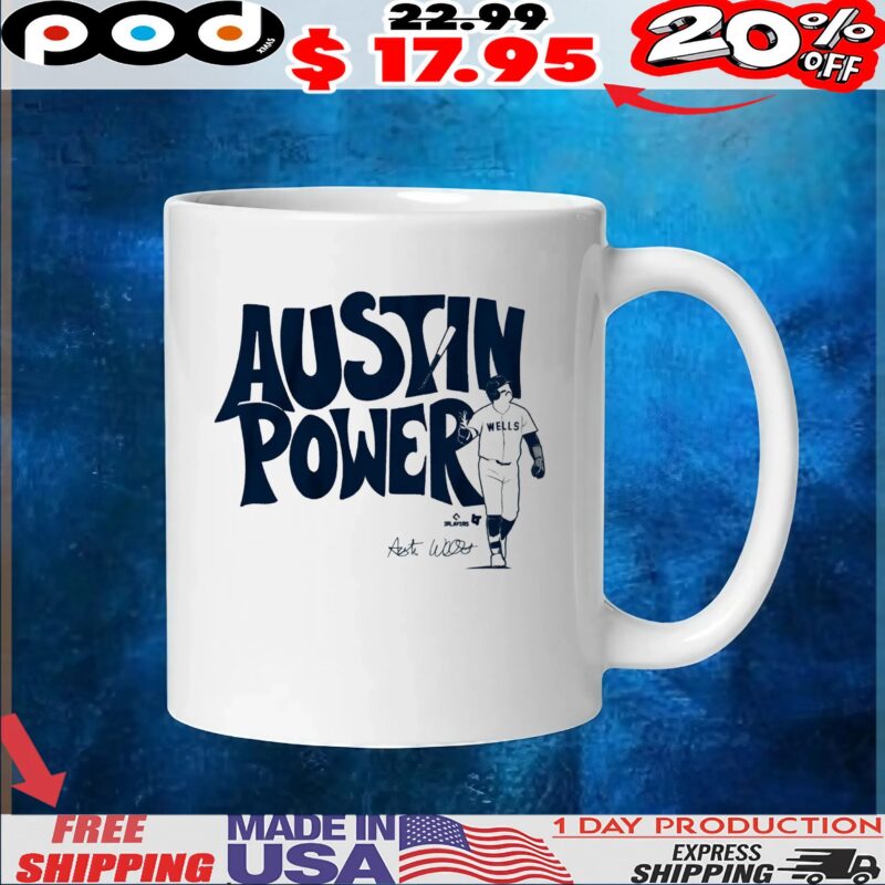 Austin Wells Austin Power Signature T Shirt