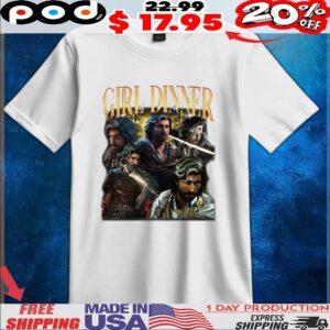 Ben Starr Wearing Girl Dinner Verso Clair Obscur T Shirt