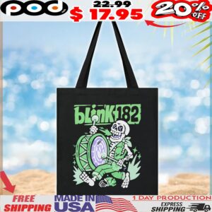 Blink-182 Marching Band Skeleton T Shirt