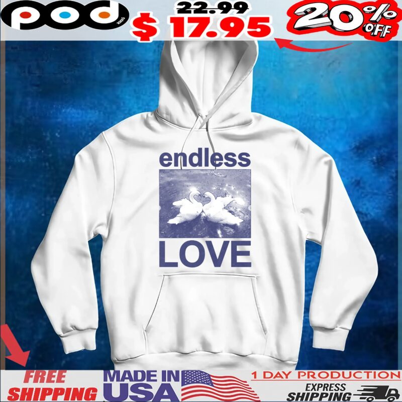 Pair Of Swans Endless Love T Shirt