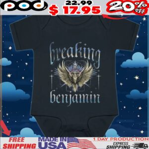 Breaking Benjamin Wings Rock Band T Shirt