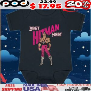 Bret Hitman Hart Vintage T Shirt