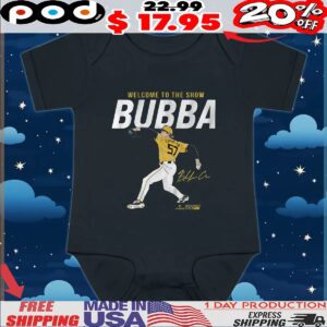 Bubba Chandler Welcome To The Show Signature T Shirt