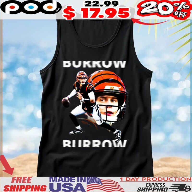Joe Burrow Cincinnati Bengals NFL Collage T Shirt