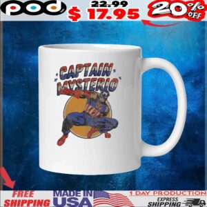 Captain Mysterio Marvel WWE Cosplay T Shirt