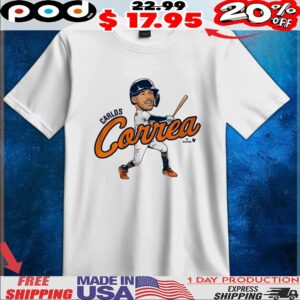 Carlos Correa Houston Caricature T Shirt