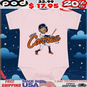 Carlos Correa Houston Caricature T Shirt