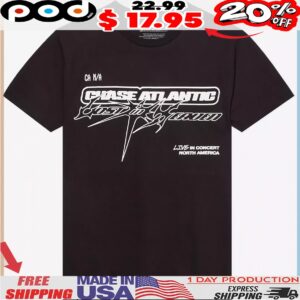 Chase Atlantic Lost In Heaven Tour Schedule T Shirt