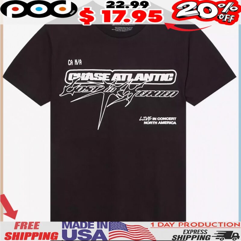 Chase Atlantic Lost In Heaven Tour Schedule T Shirt