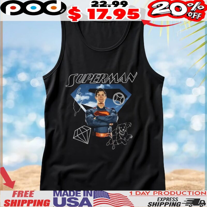 DC Comics Superman Art Portrait T Shirt