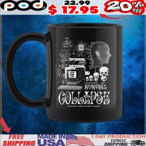 Collapse Energy System Internal Digital Awakening T Shirt