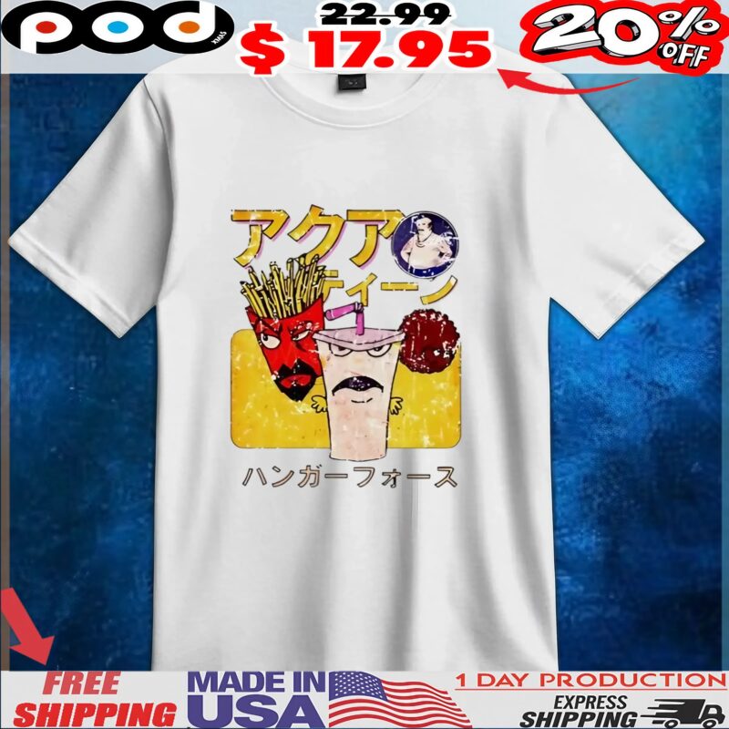 Master Shake, Frylock And Meatwad Aqua Teen Hunger Force T Shirt