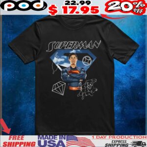 DC Comics Superman Art Portrait T Shirt