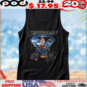 DC Comics Superman Art Portrait T Shirt