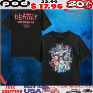 DEATHLY ORIGINAL Halloween Horror Nights 2025 Universal Orlando T Shirt
