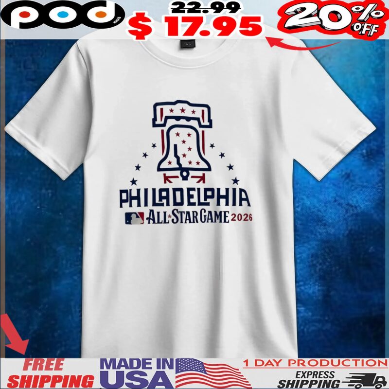 Philadelphia All-Star Major League Baseball MLB 2026 Liberty Bell T Shirt